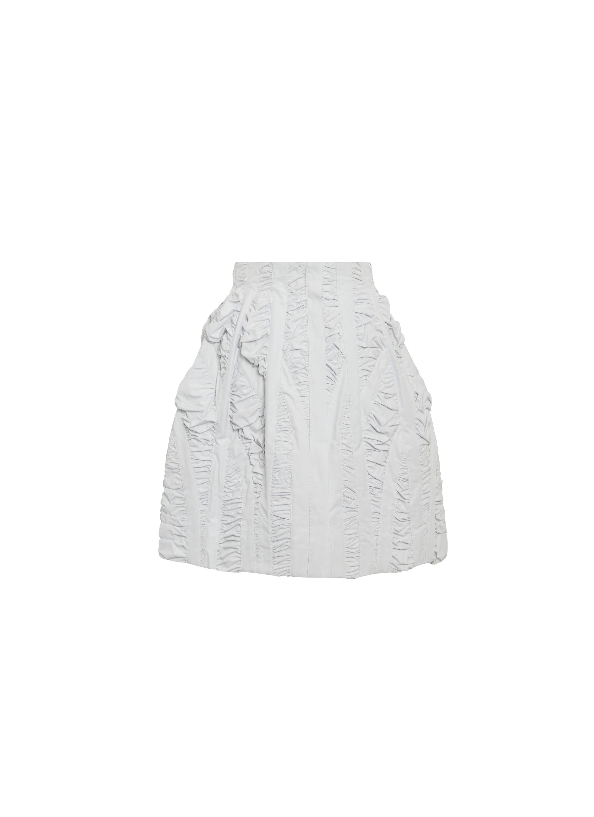 Button skirt in crisp poplin - Ficus