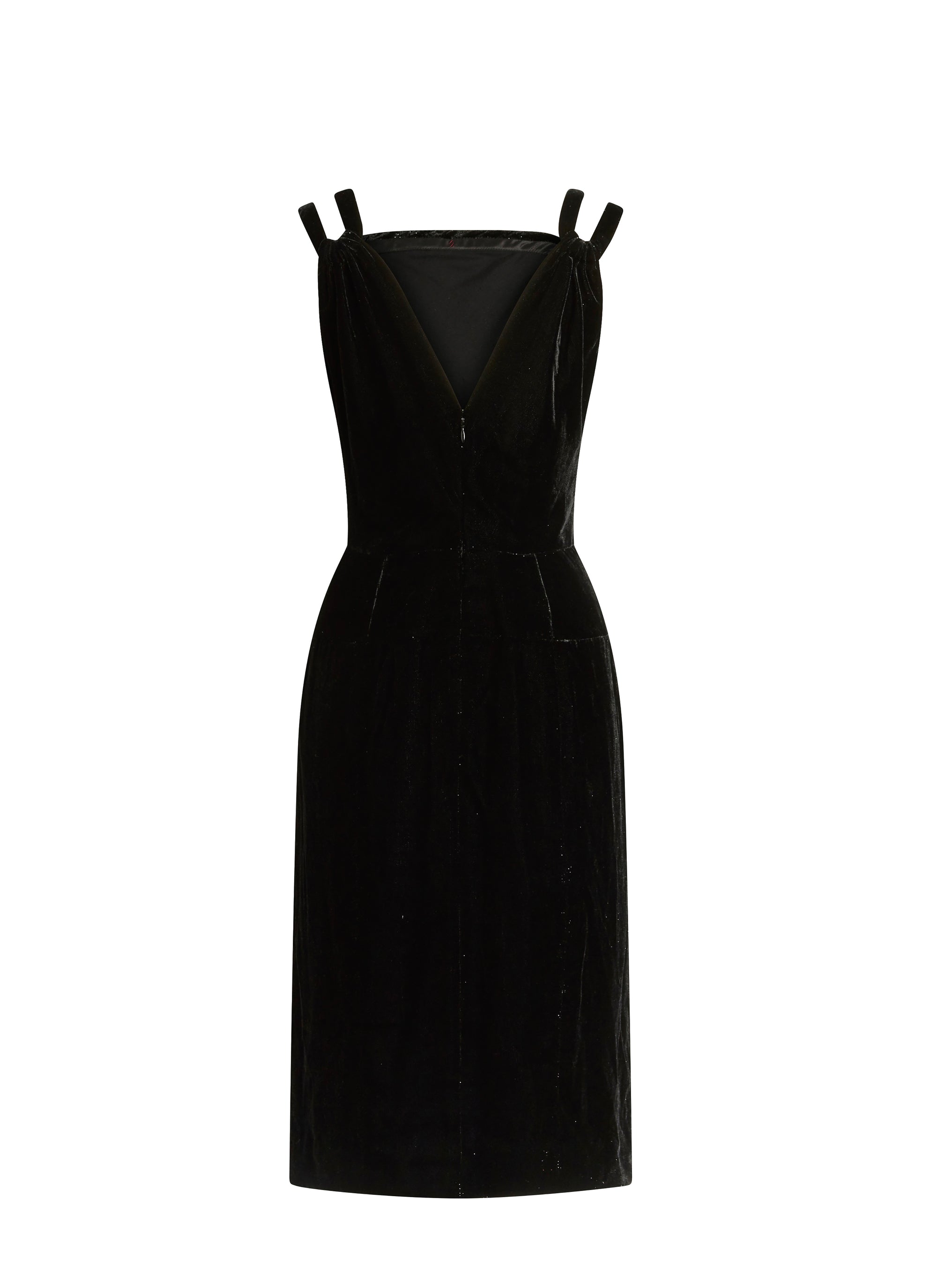 Halter Maxi Dress - Noir Brillant