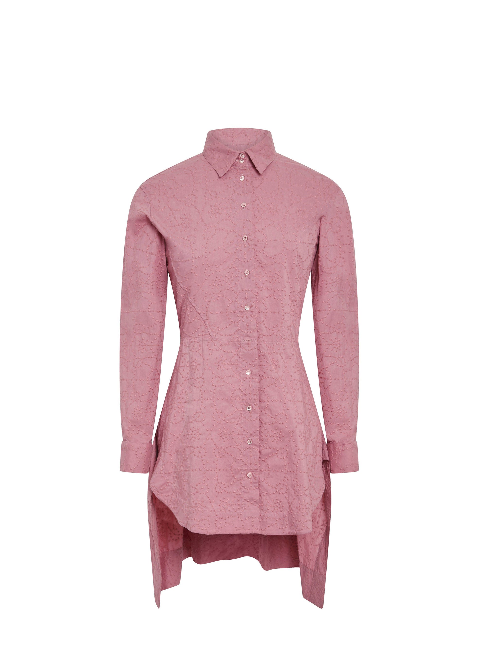 Basic long shirt - Blush