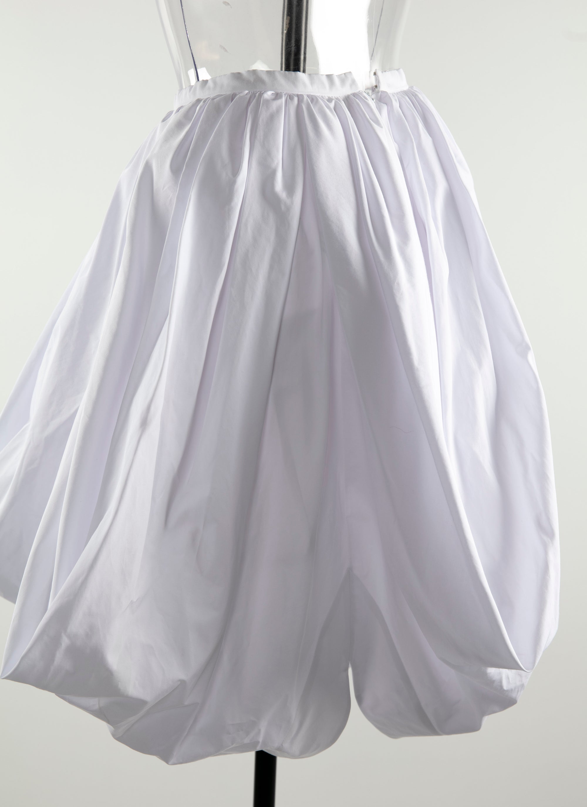 Aladdin skirt fitted at waist - Optic White