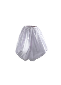 Aladdin skirt fitted at waist - Optic White