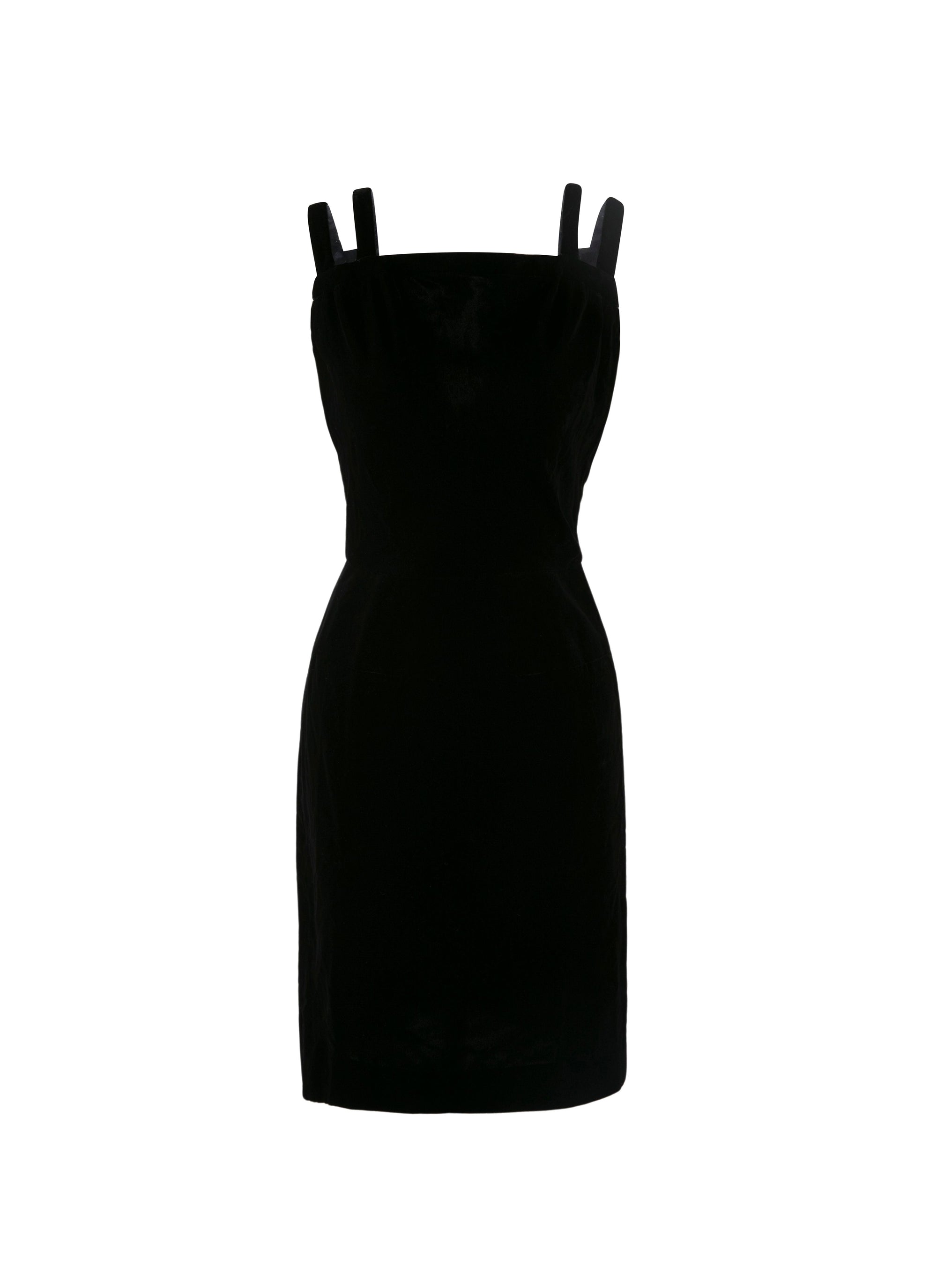 Robe bretelle - Noir