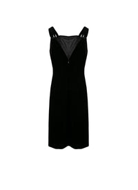 Robe bretelle - Noir Brillant