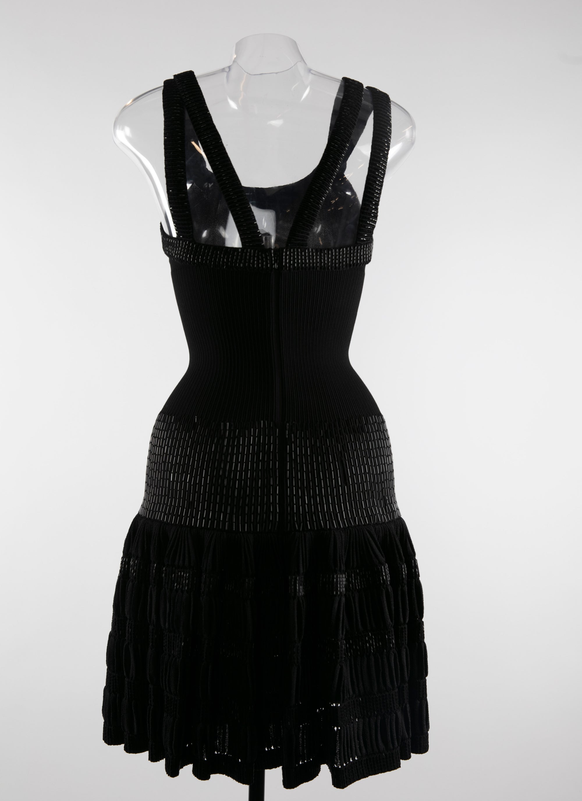 2-strap dress - Black intense