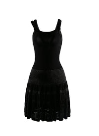 2-strap dress - Black intense