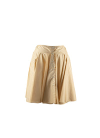 Silk basque skirt - Fawn