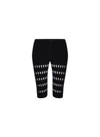 Legging mi-long ajouré - Vanille