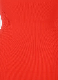Bottom of dress - Apricot Red