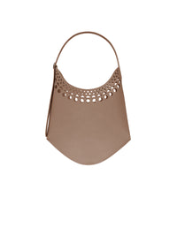 Gail medium leather bag - Sable
