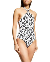 Maillot de bain une pièce - Blanc & Noir