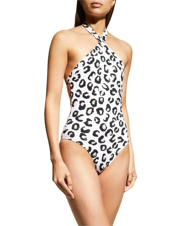 Maillot de bain une pièce - Blanc & Noir