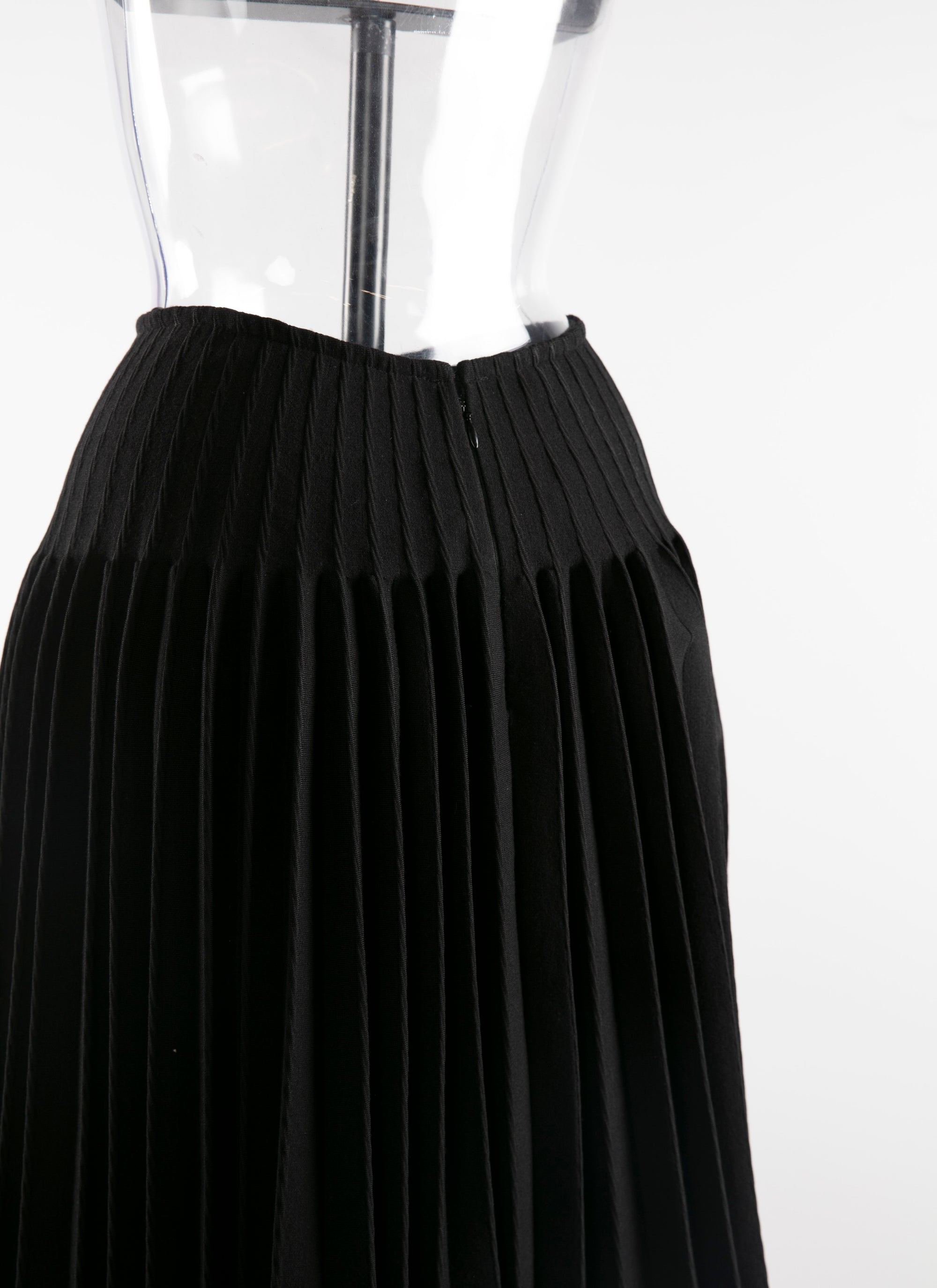Wool skirt - Black intense