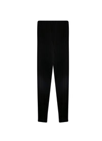 3/4 sleeve legging Wool flowers - Black