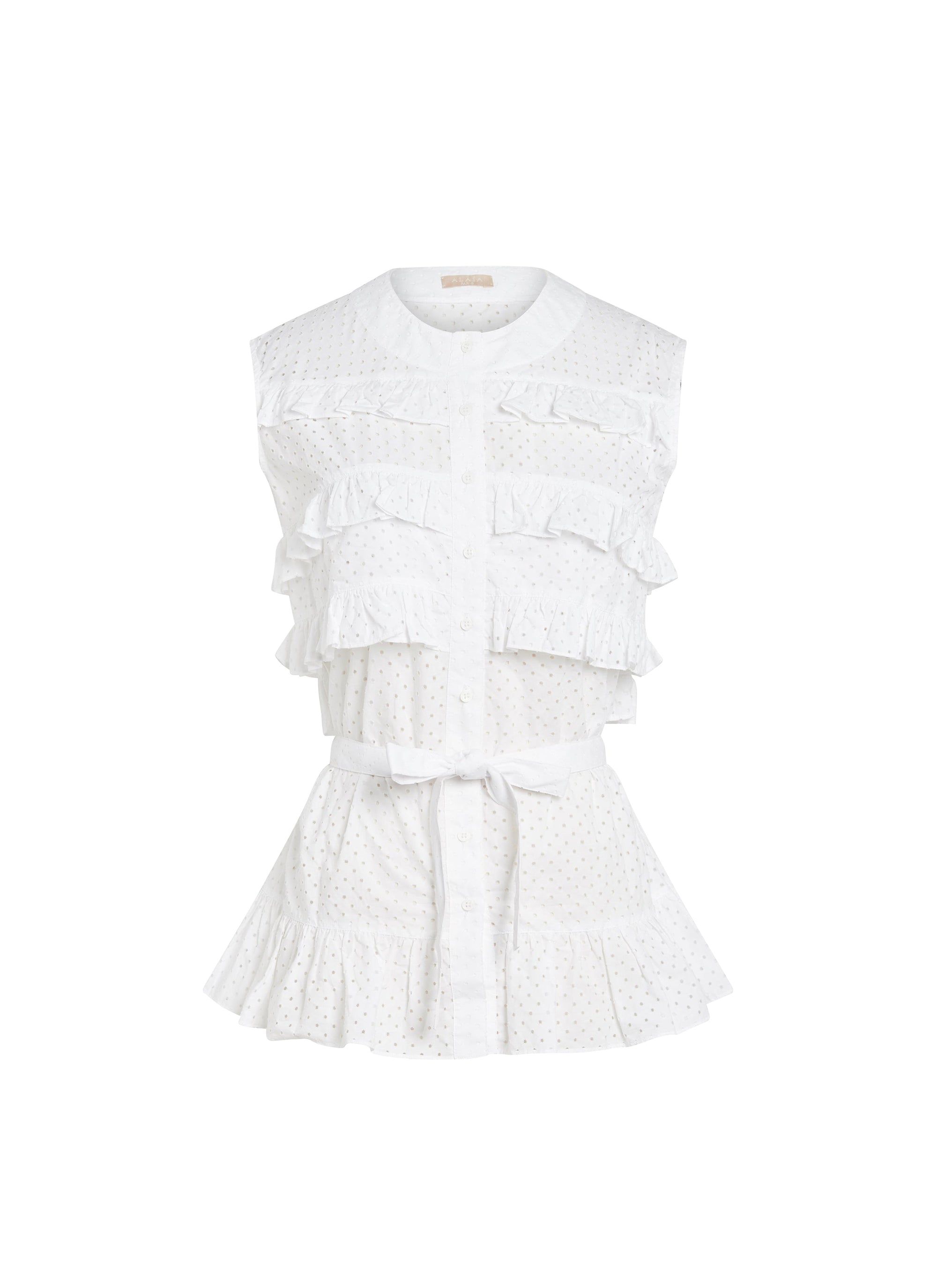 Sleeveless Shirt - Optic White