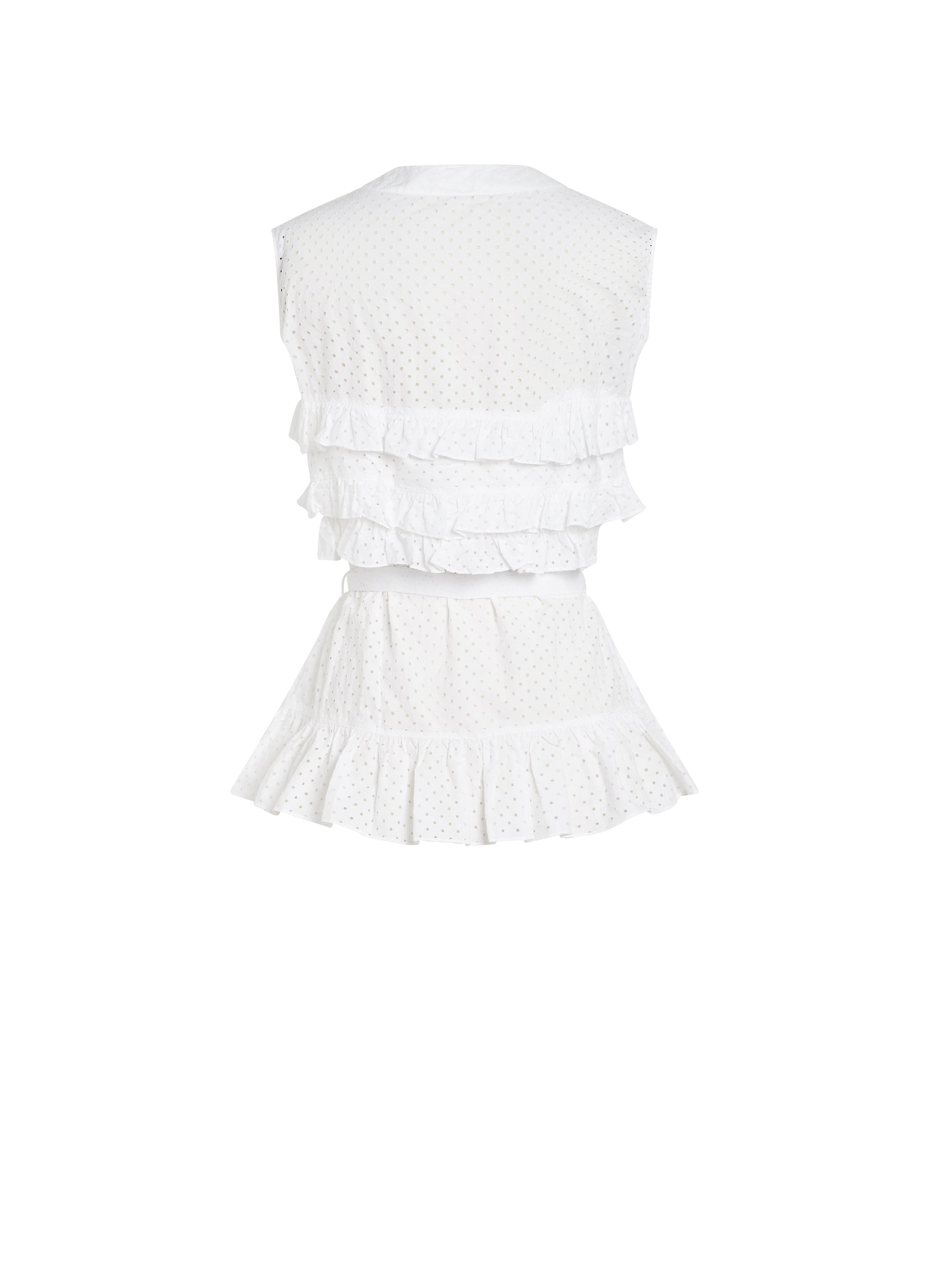 Sleeveless Shirt - Optic White