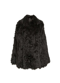 Manteau cape - Noir