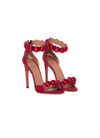 Bombe 110 leather sandals - Amaranth