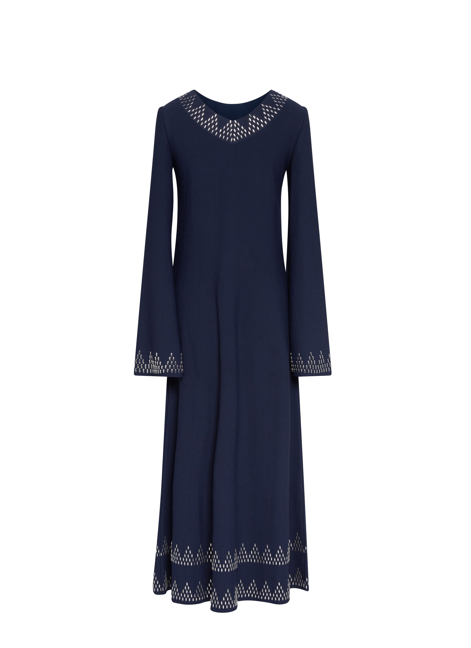 Long sleeve dress - Cobalt