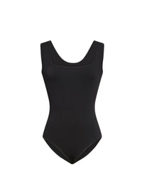 Sleeveless bodysuit - Intense Black