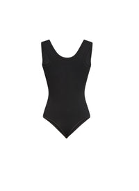 Sleeveless bodysuit - Intense Black
