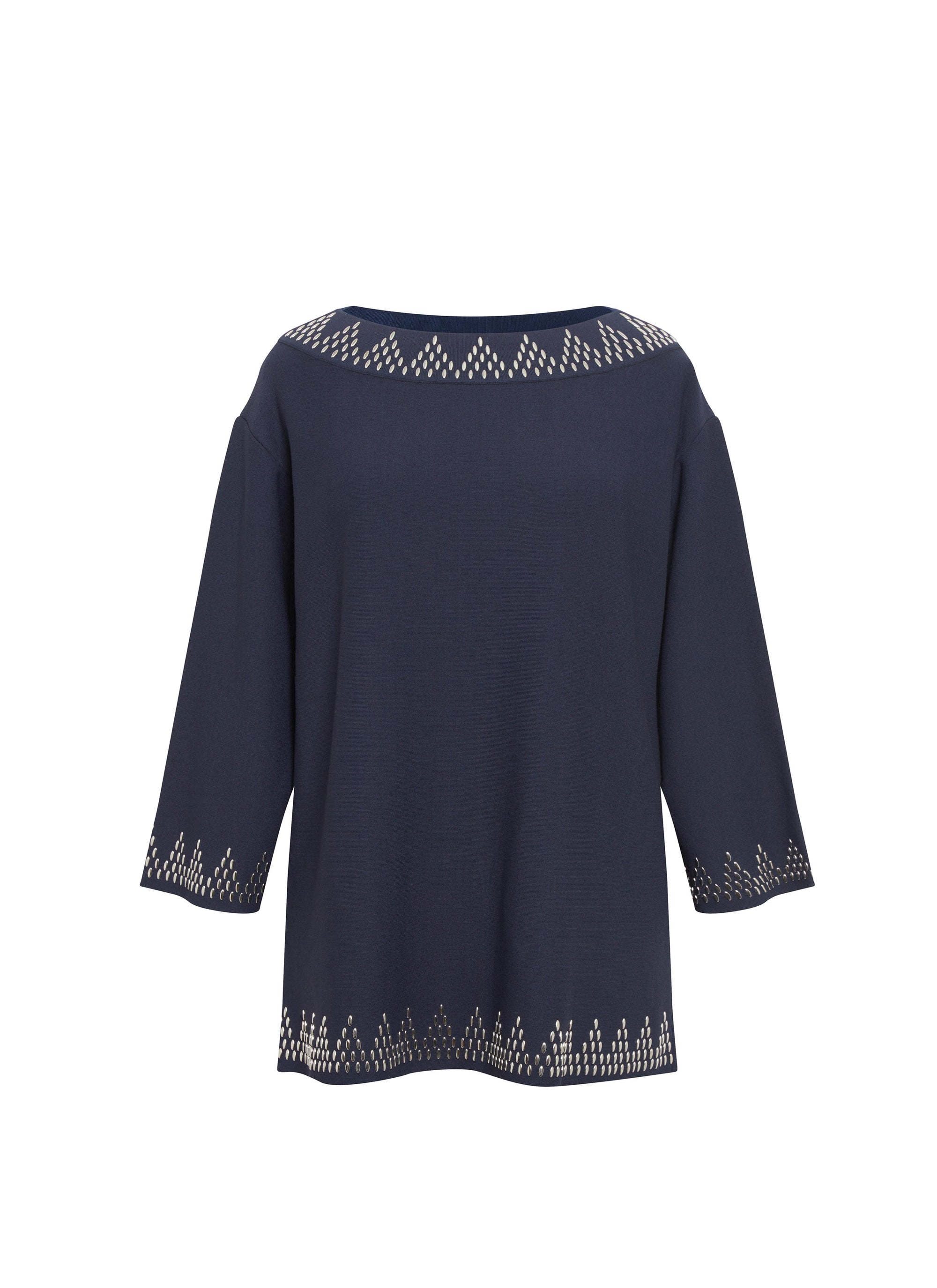 Long-sleeved jumper - Cobalt
