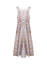 Sleeveless dress Grande Amandine - Multicolor