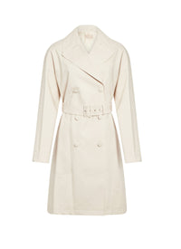 Classic mid-length trench coat - Off-white