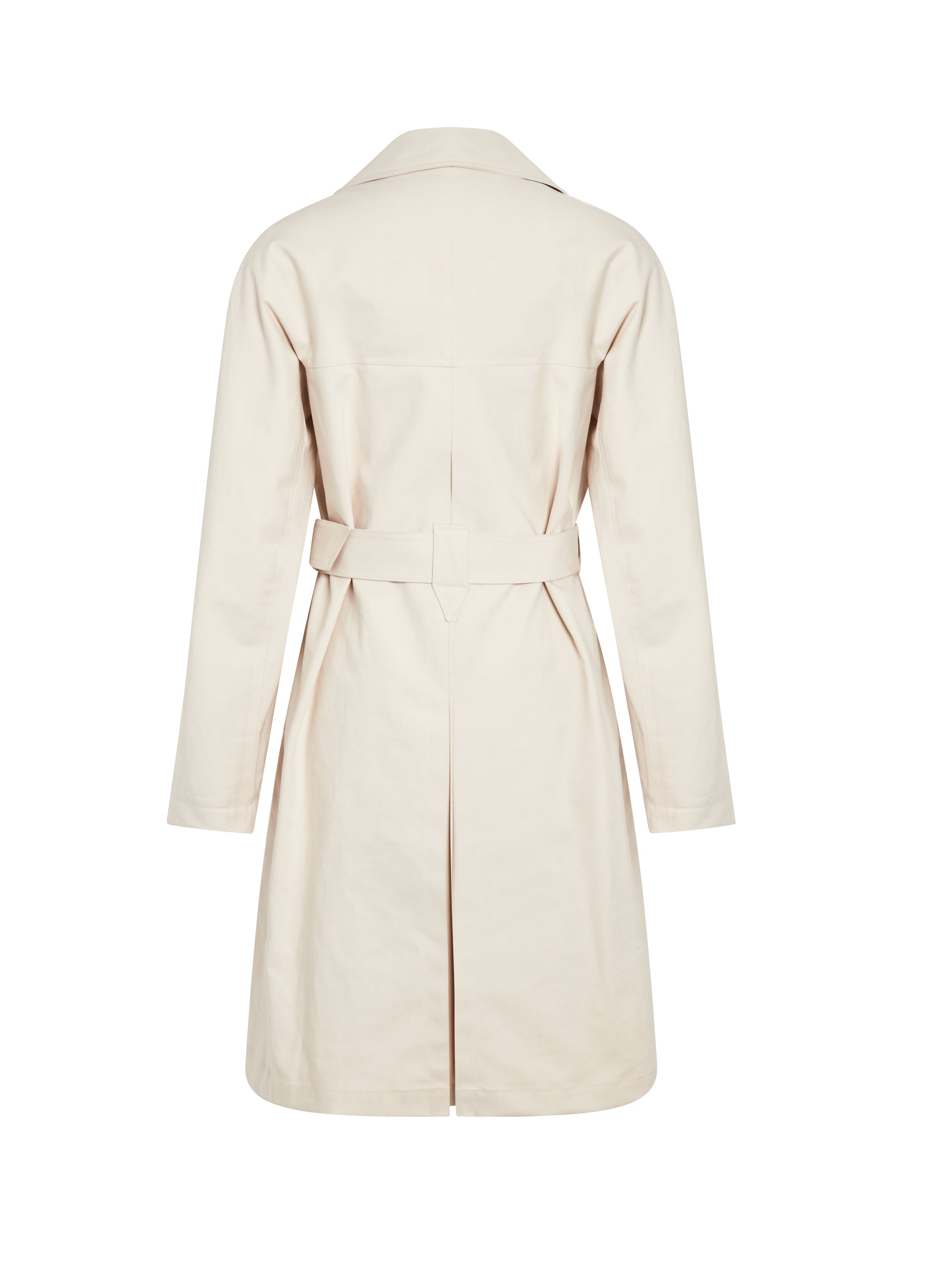 Classic mid-length trench coat - Off-white