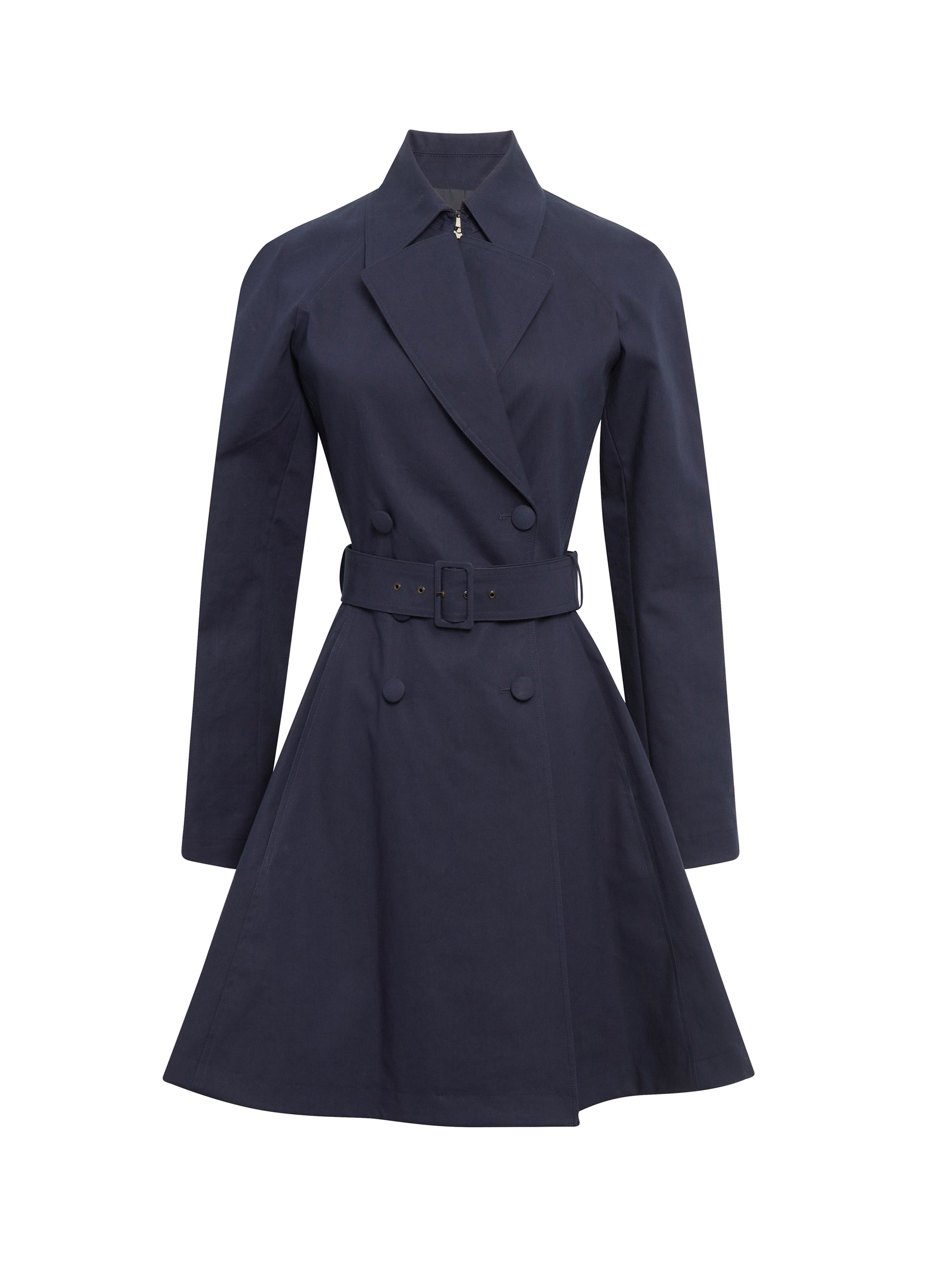 Belted double breasted coat - Night