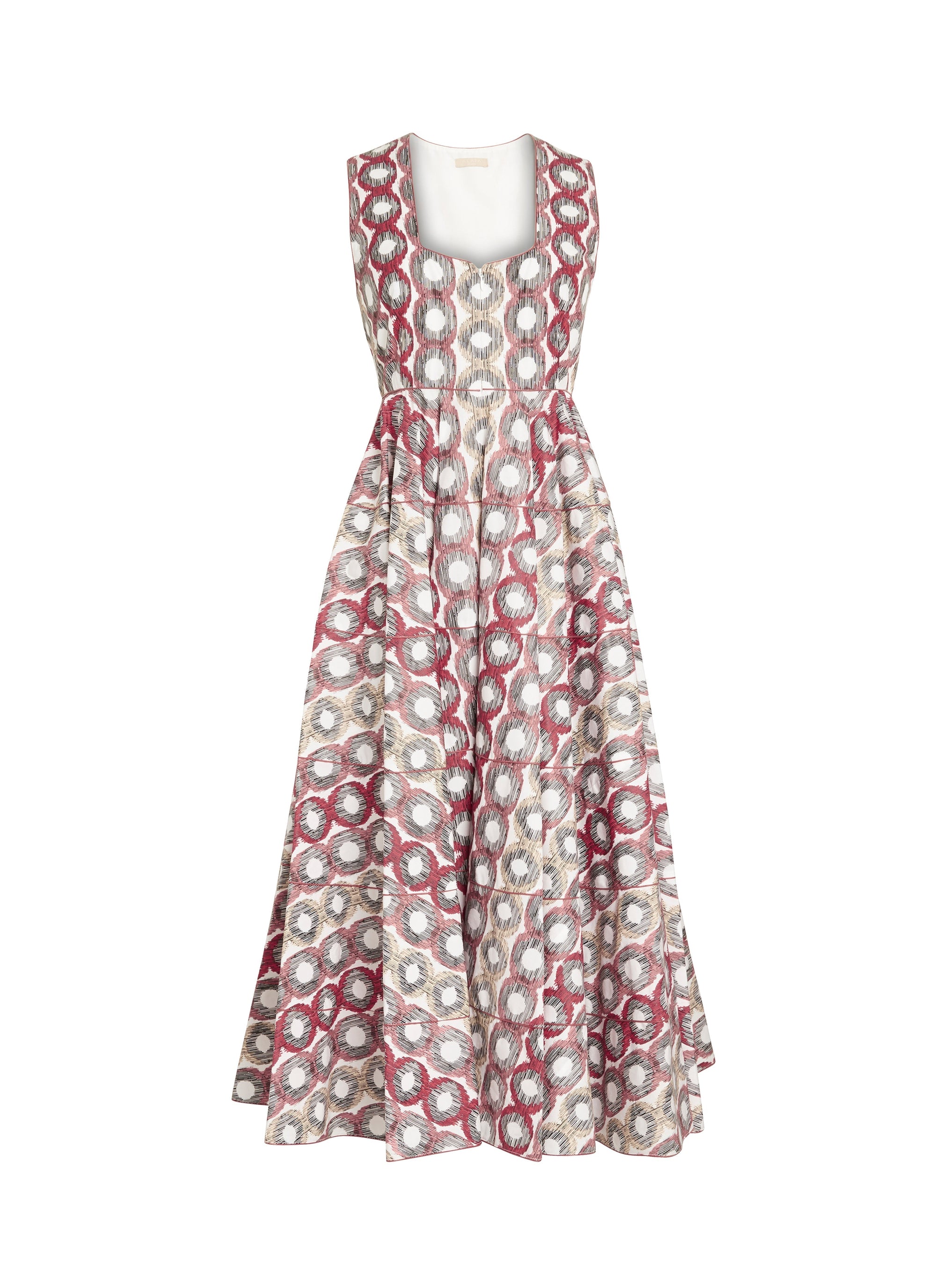 Sleeveless dress - Desert & Multicolor