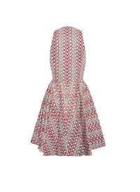 Sleeveless skater dress - Desert & Multicolour