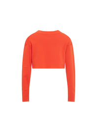 Long-sleeved jumper - Blood orange