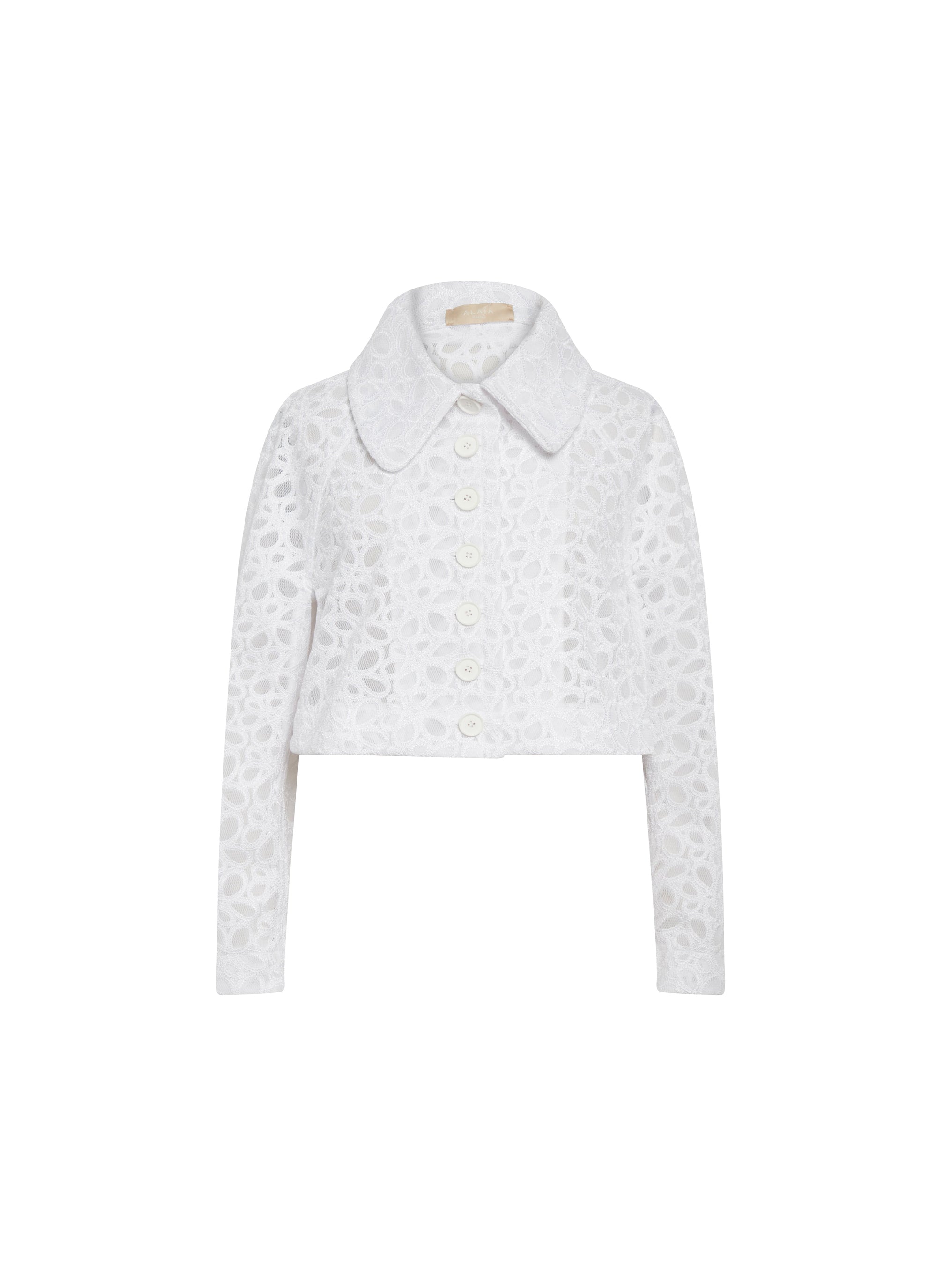 Mini pea coat - White