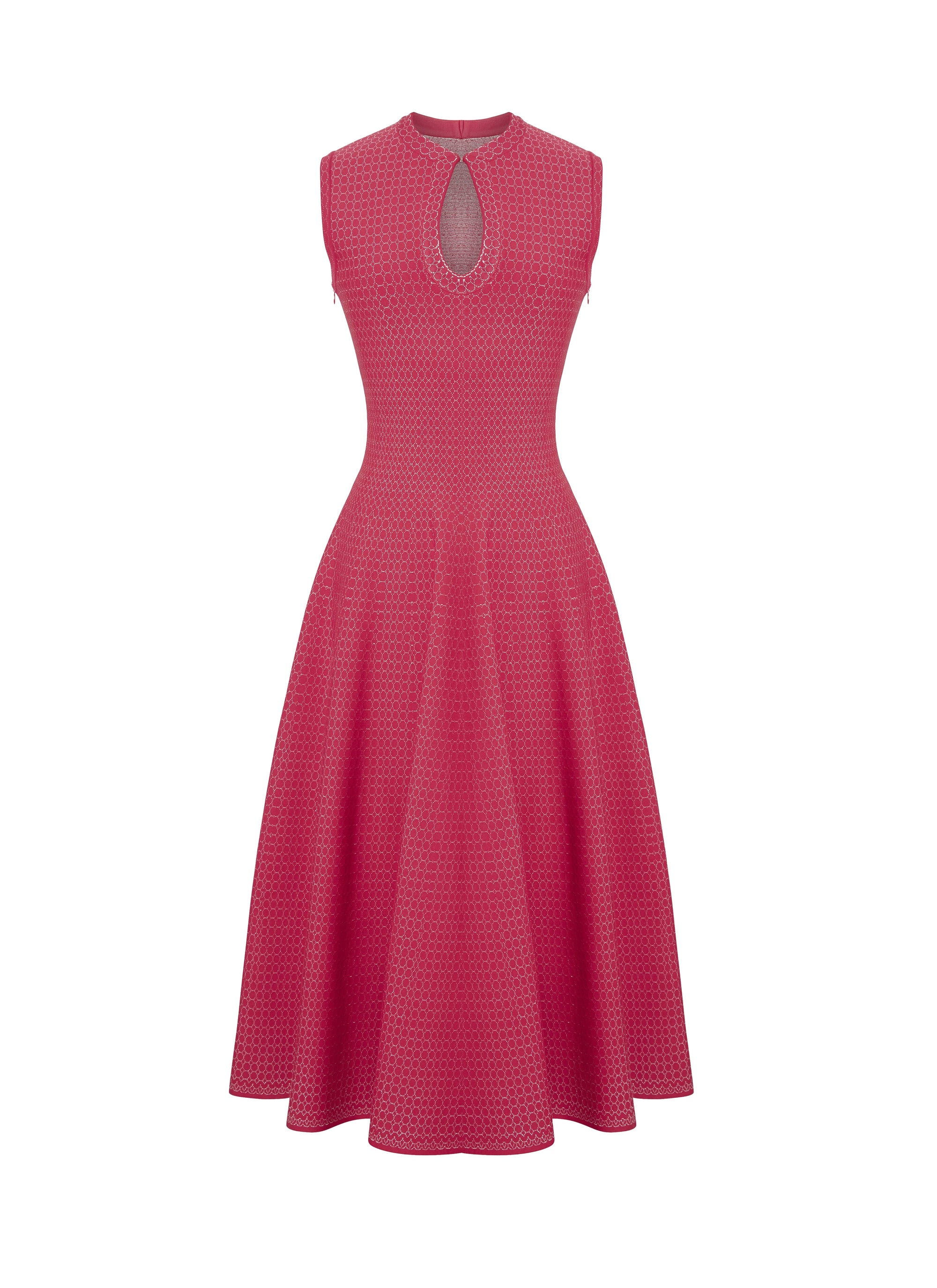 Regence mini sleeveless dress - Red