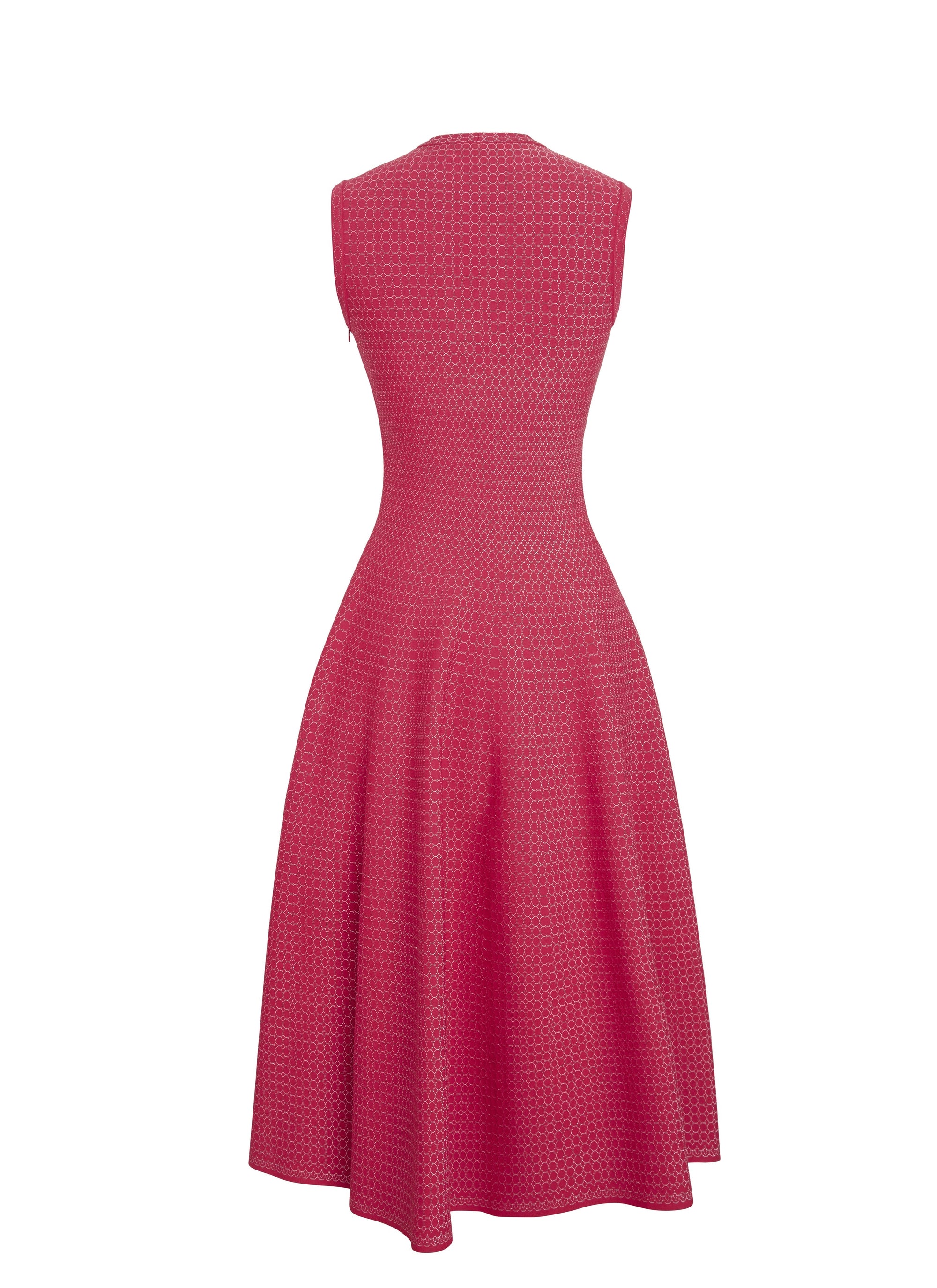 Sleeveless dress - Red