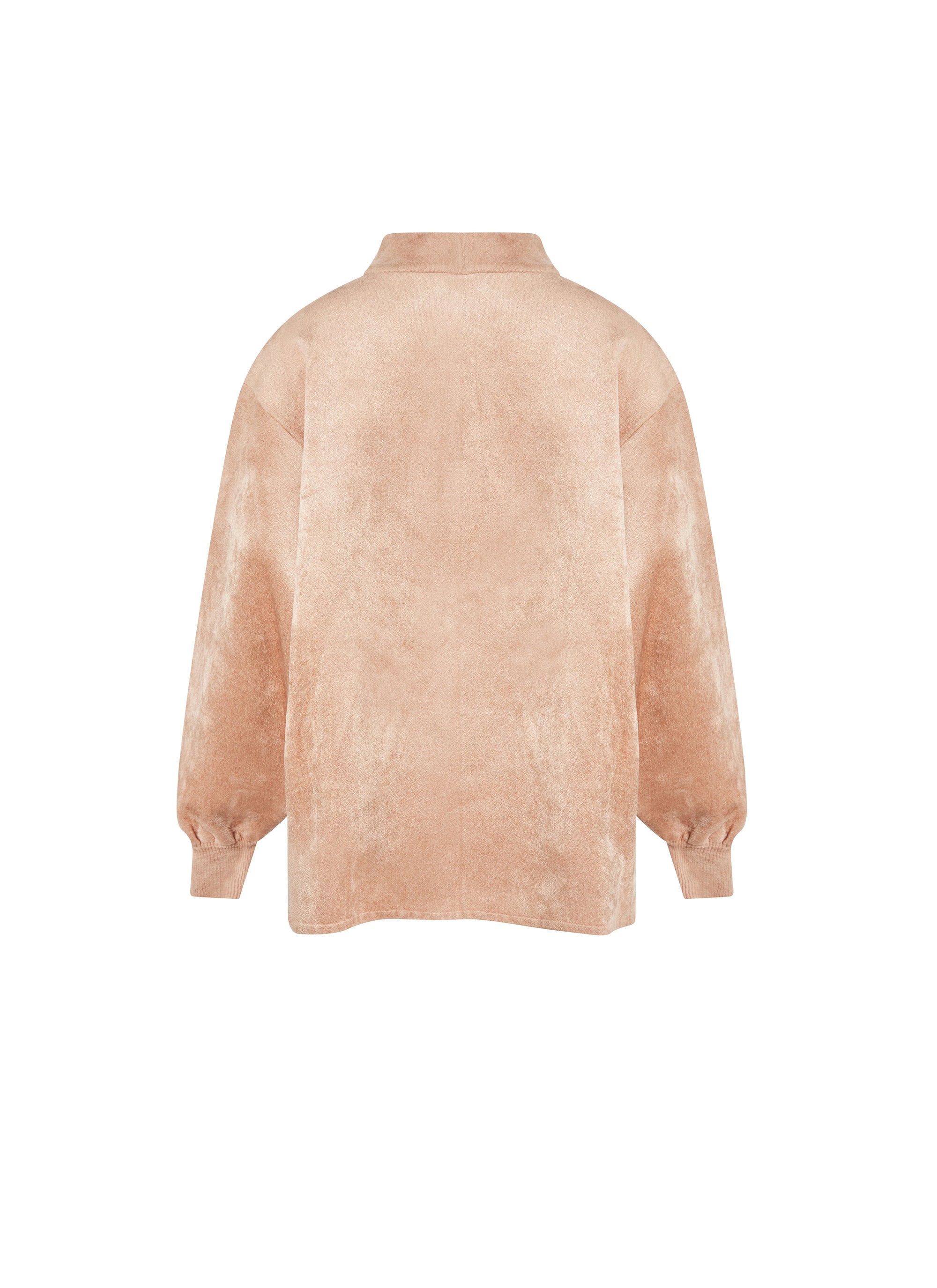 Soft long sleeve wool blend jumper - Flesh Pink