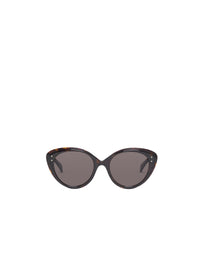 Lunettes monture œil de chat - Marron