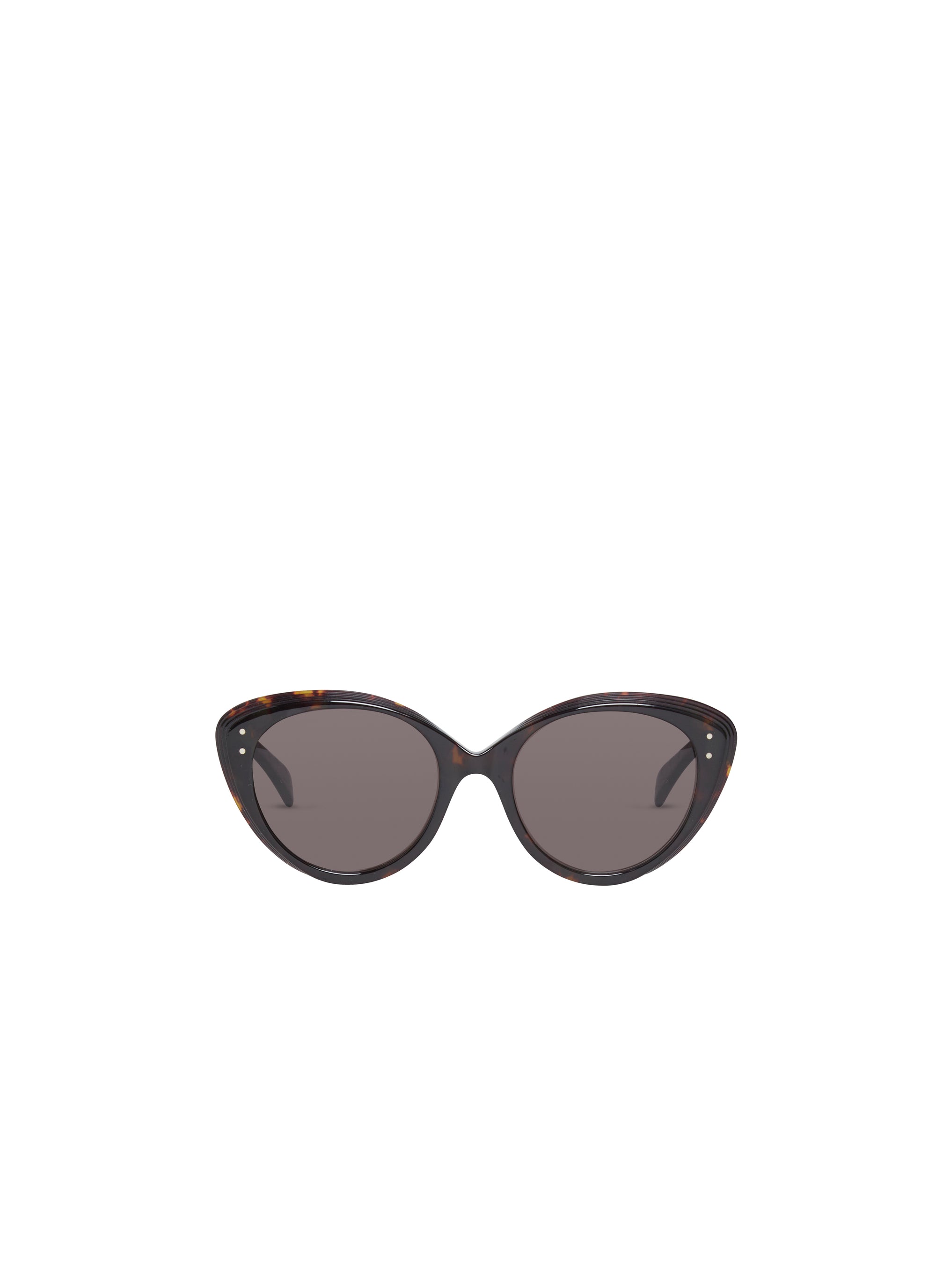 Lunettes monture œil de chat - Marron