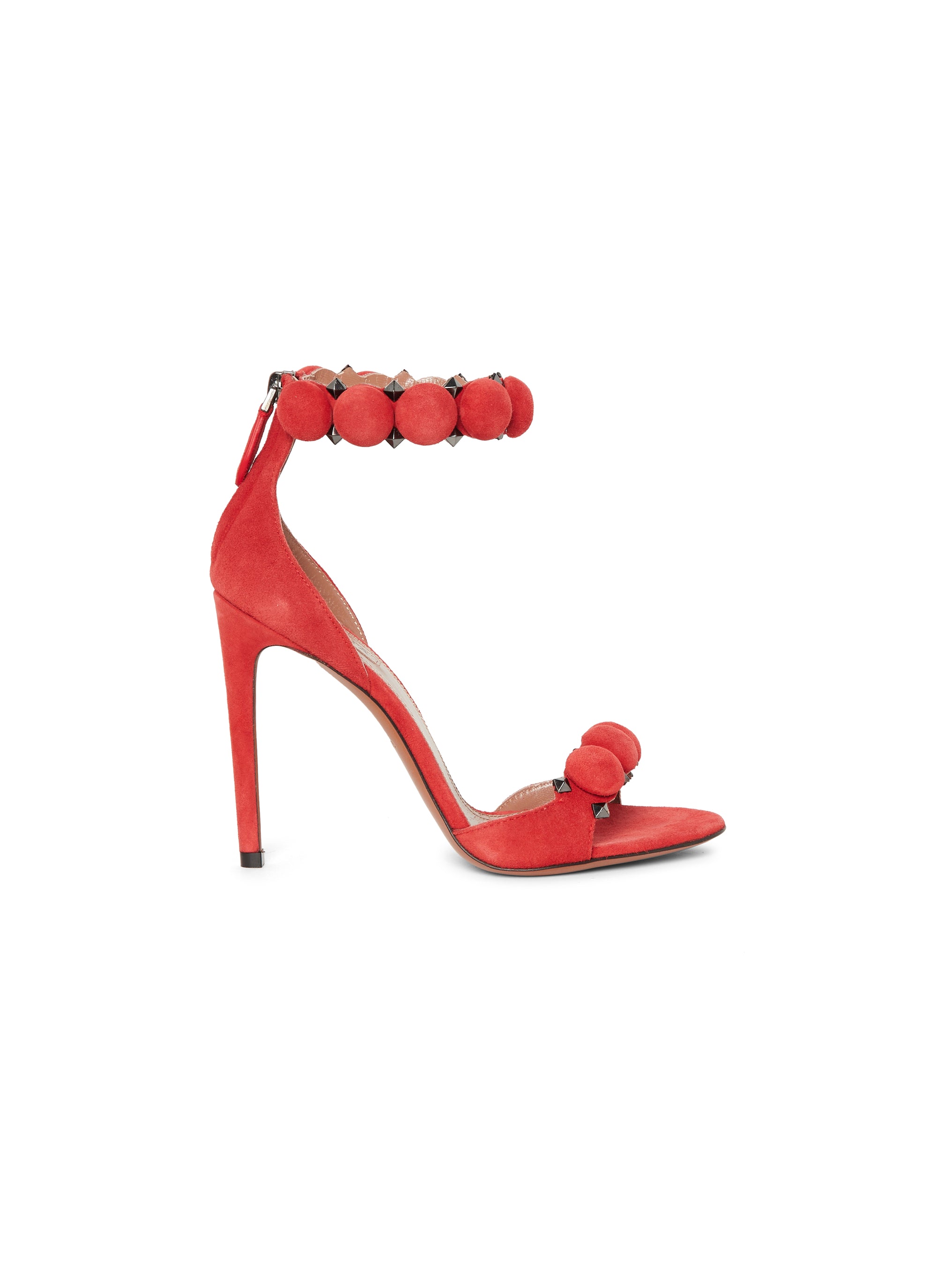 Bombe 110 leather sandals - Scarlet