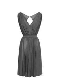 Sleeveless Déesses dress - Black intense