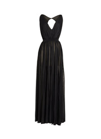 Sleeveless Déesses dress - Intense Black