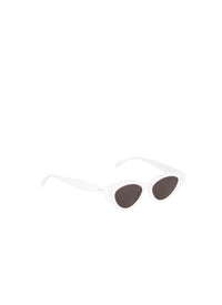 Cat eye sunglasses - White & Grey