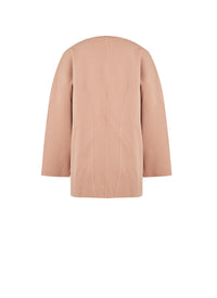 Long sleeve wool jumper - Nude