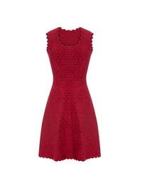 Moonlight knitted sleeveless dress - Madder