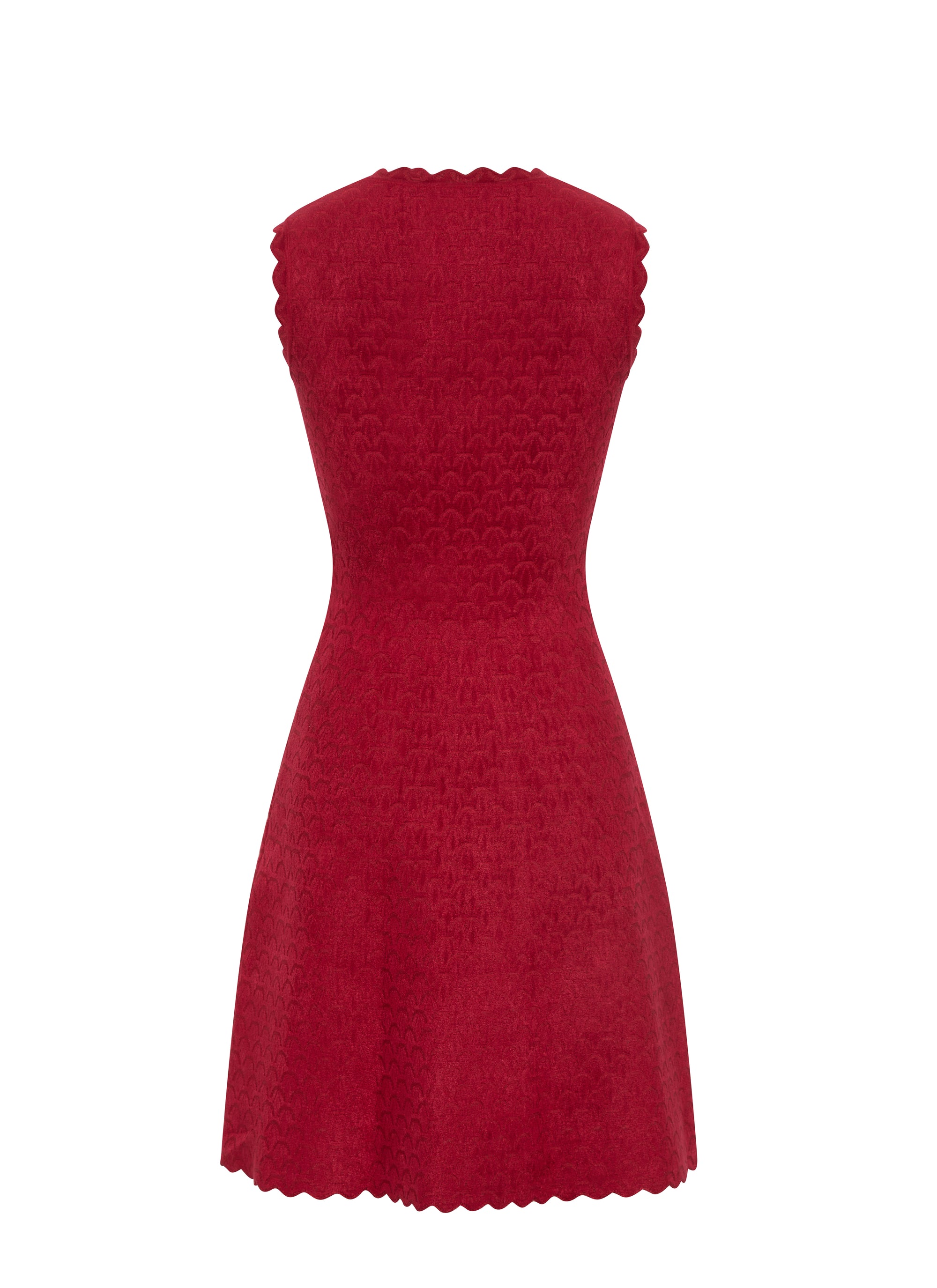 Moonlight knitted sleeveless dress - Madder