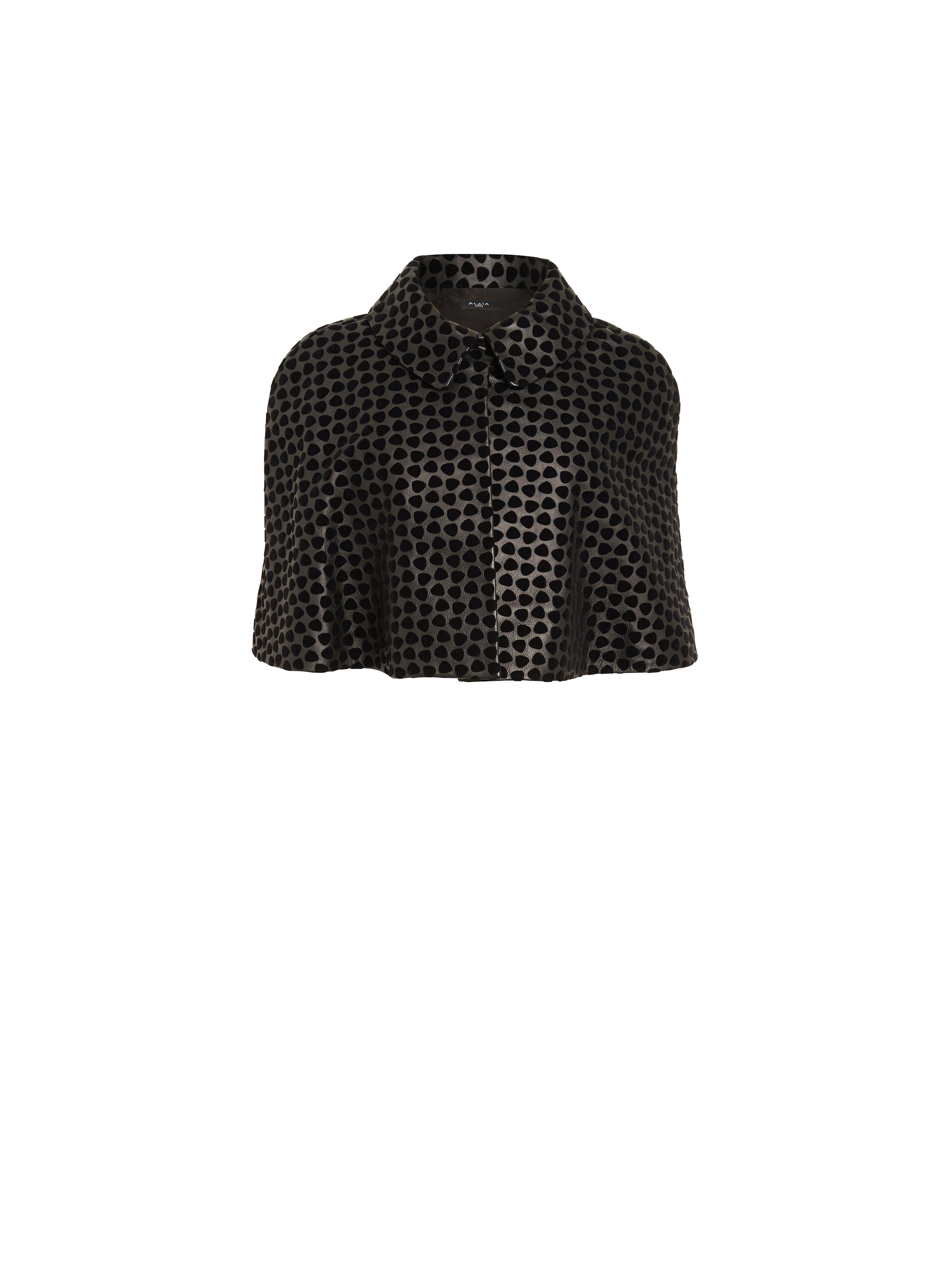 Cape Dalmatien en cuir - Noir