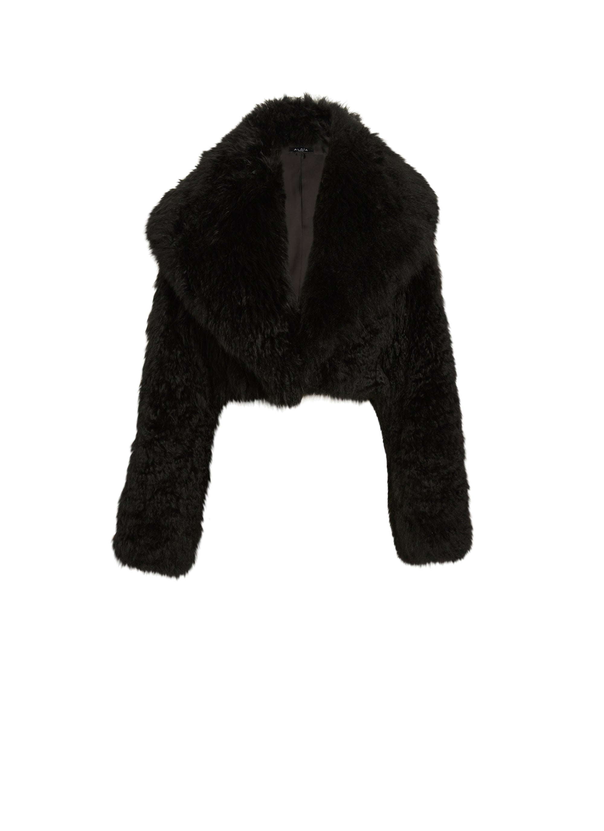 Bolero Plume en cachemire - Noir