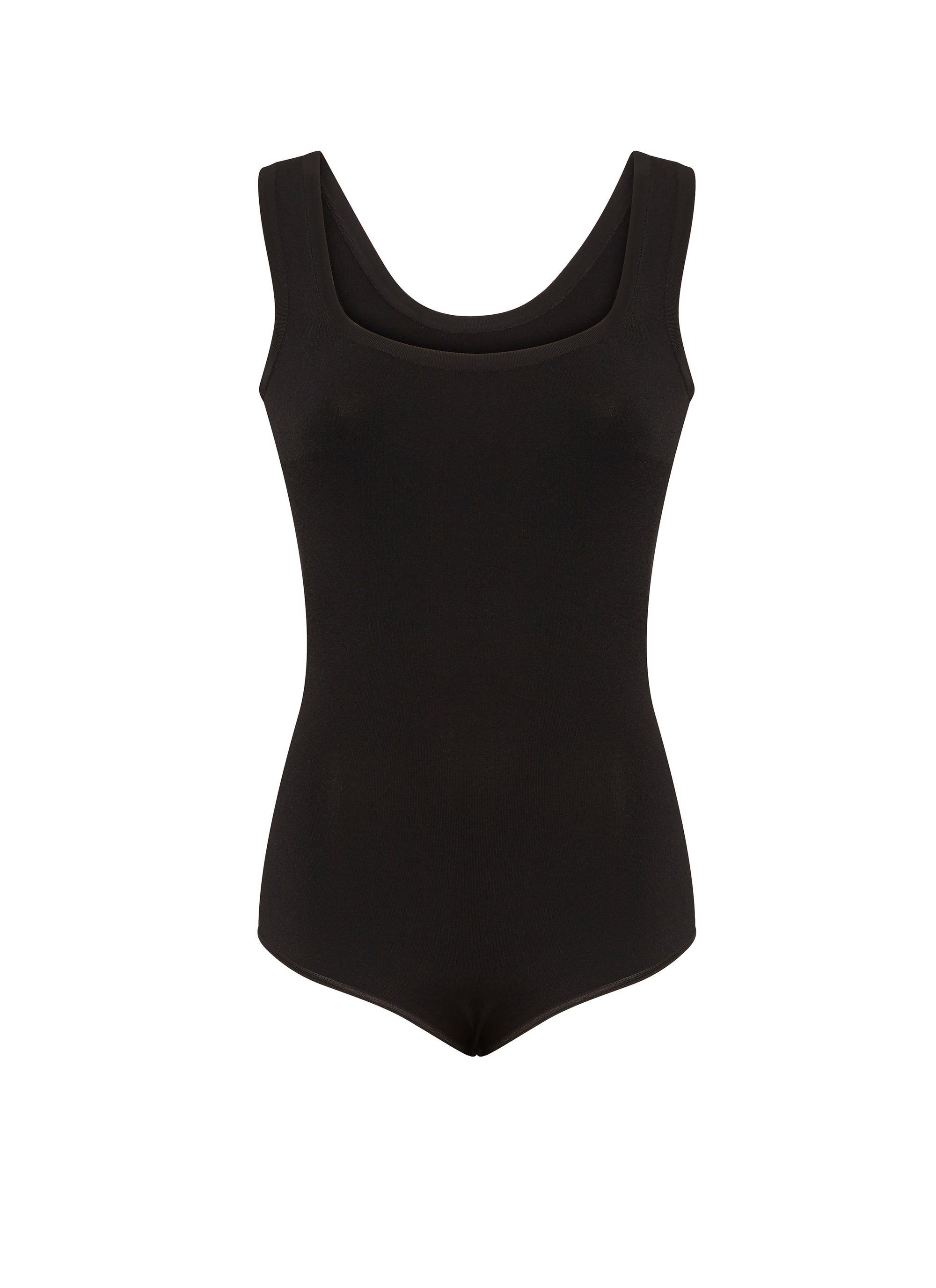Body shorty à bretelles - Noir
