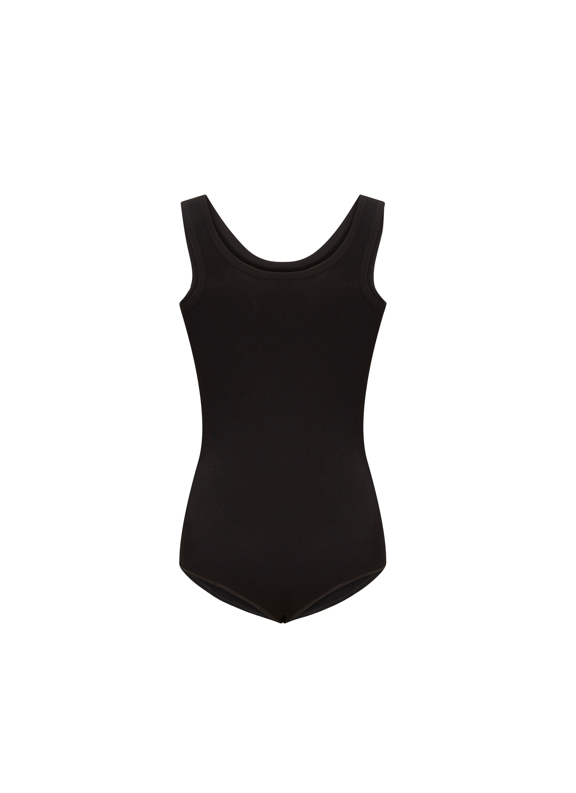 Strapless bodysuit - Intense Black