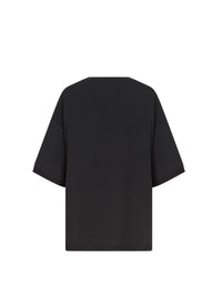 Oversized knitted jumper - Black intense